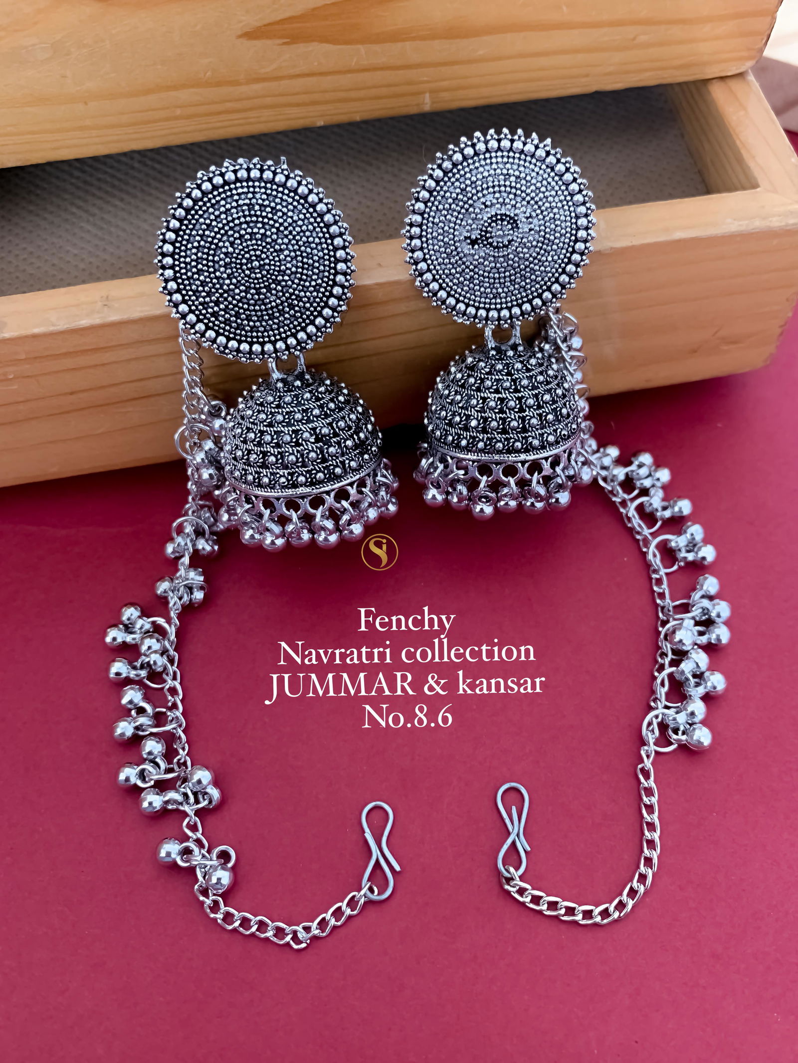 Fancy Navratri Special Kansar Jummar Earring Wholesale Price In Surat
